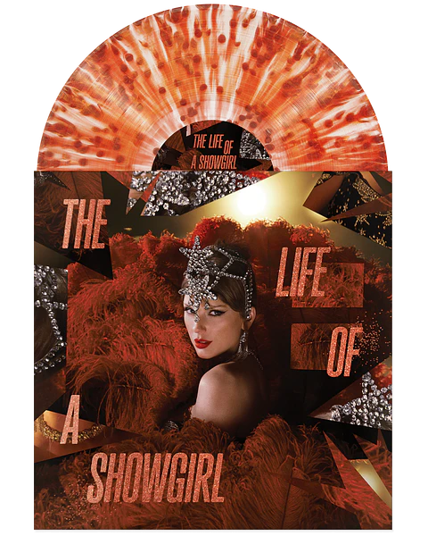Taylor Swift - The Life Of A Showgirl - The Tiny Bubbles In Champagne (Vinilo Red Lipstick & Lace Transparent)