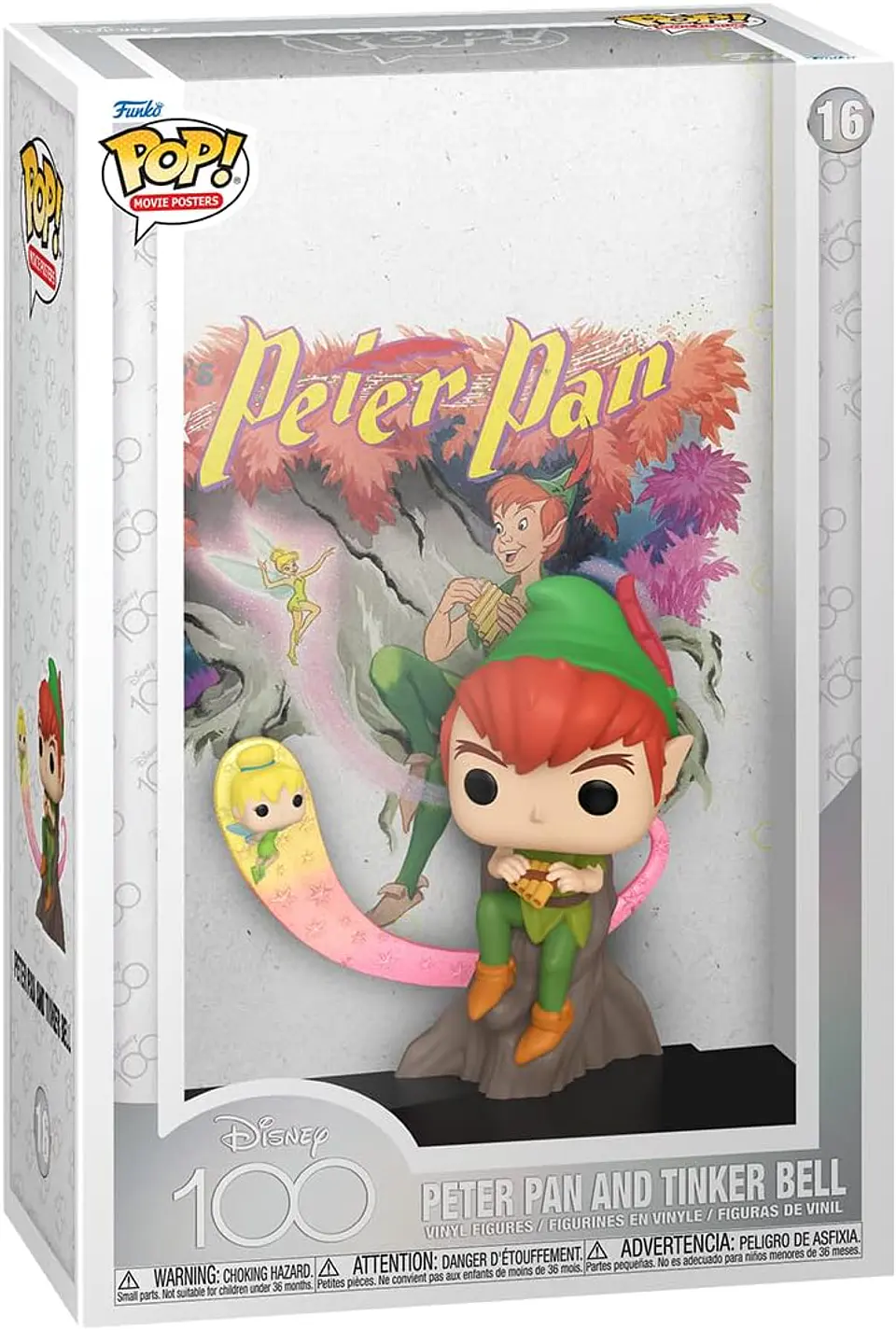 Funko Pop! Movie Poster: Disney 100 años - Peter Pan Y Tinker Bell 1
