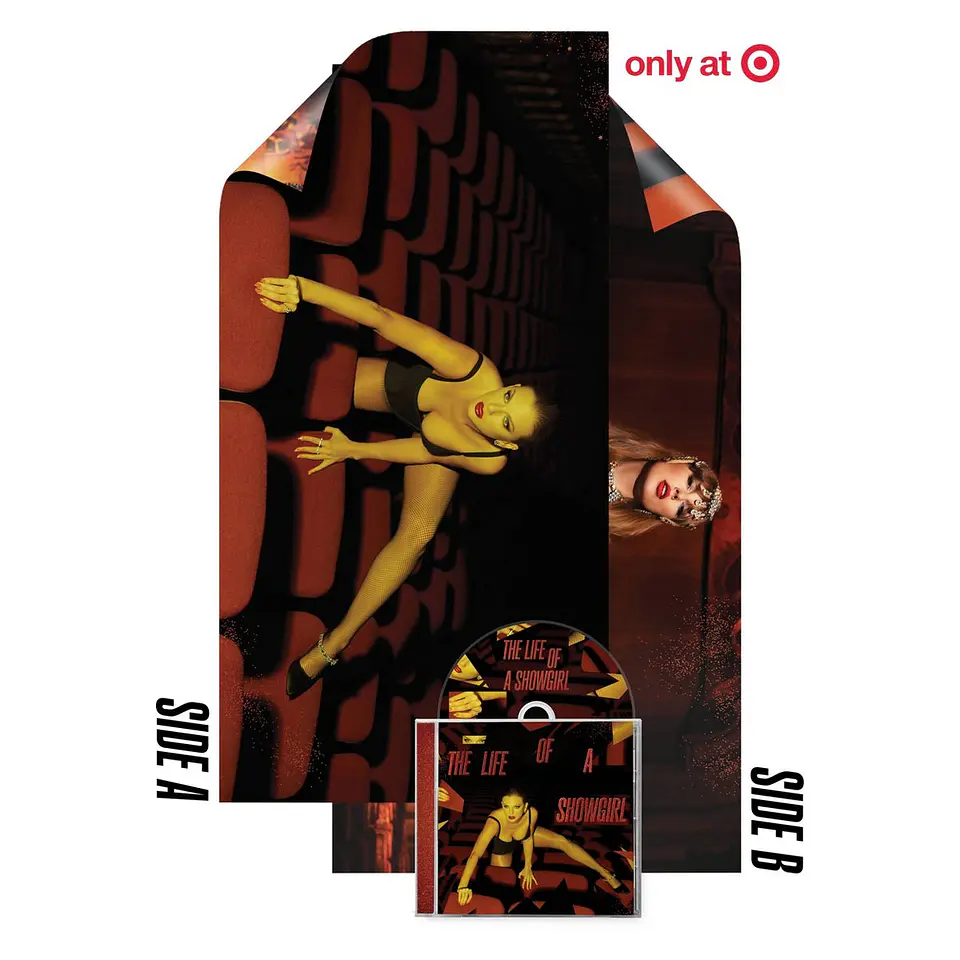 Taylor Swift - The Life of a Showgirl - It’s Frightening CD Edición Target (con Poster) (con detalle) 1