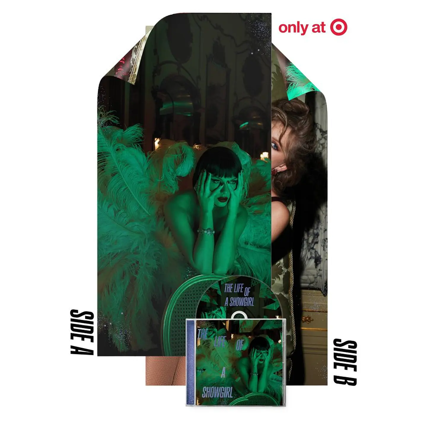 Taylor Swift - The Life of a Showgirl - It’s Rapturous CD Edición Target (con Poster) (con detalle) 1