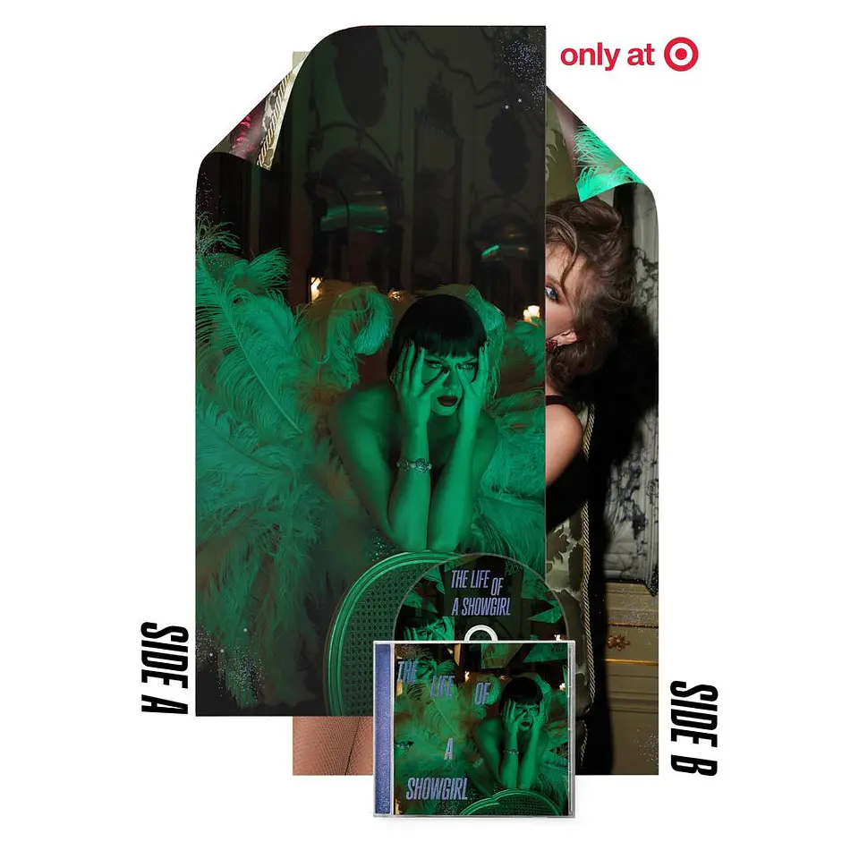 Taylor Swift - The Life of a Showgirl - It’s Rapturous CD Edición Target (con Poster) (con detalle) 1