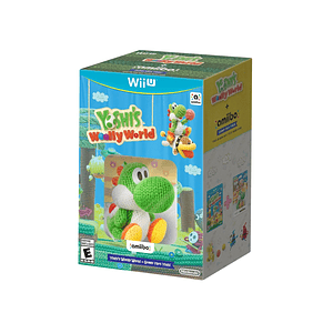 Nintendo Wii U - Yoshi's Woolly World - Videojuego + Amiibo Green Yarn Yoshi