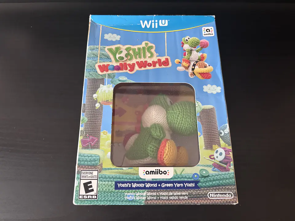 Nintendo Wii U - Yoshi's Woolly World - Videojuego + Amiibo Green Yarn Yoshi 2