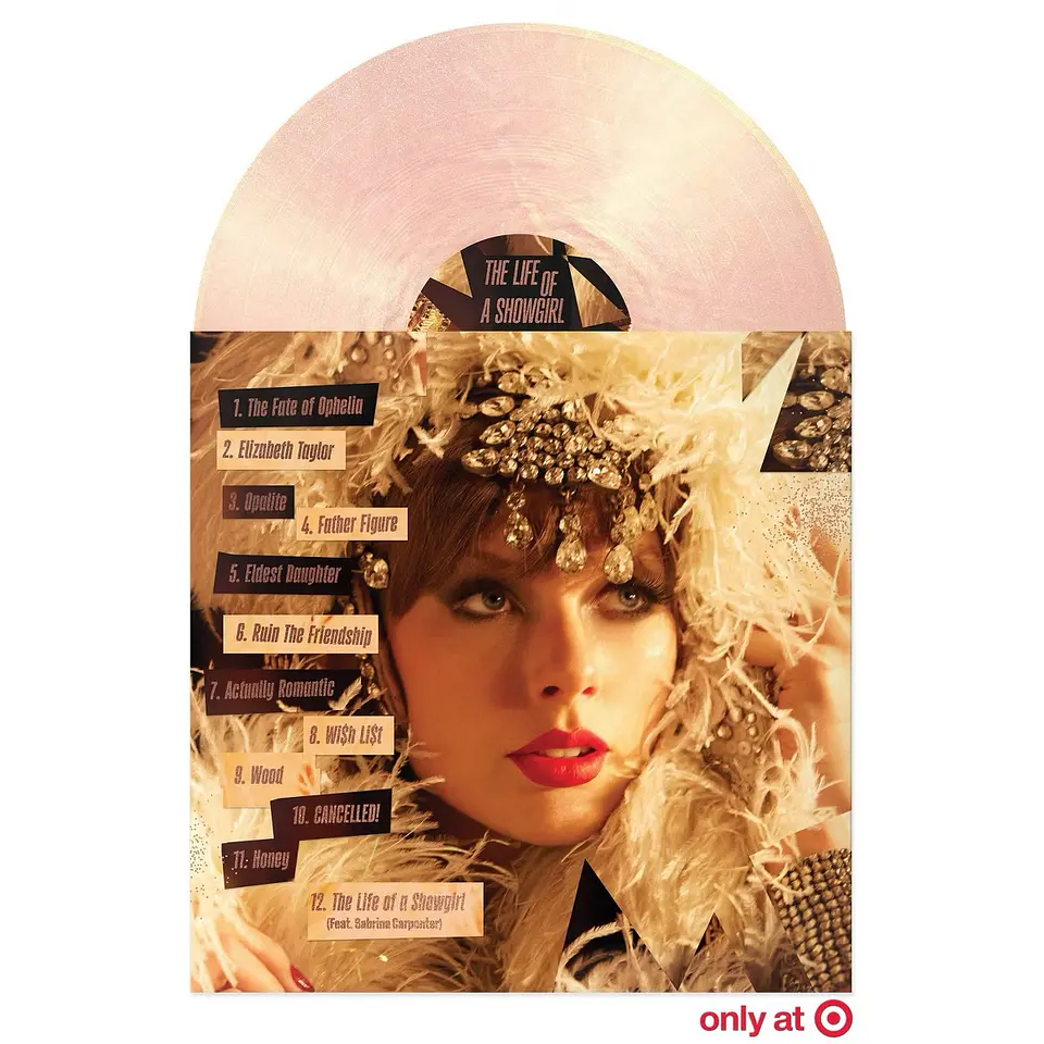 Taylor Swift - The Life of a Showgirl: The Crowd is Your King - Vinilo Target Summertime Spritz Pink Shimmer 3
