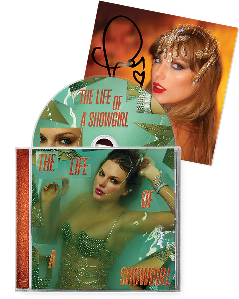 Taylor Swift - The Life Of A Showgirl - CD Firmado Foto 1 (con detalle)