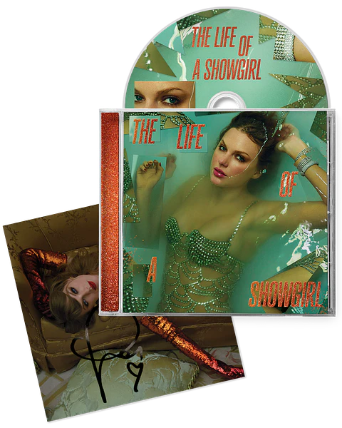 Taylor Swift - The Life Of A Showgirl - CD Firmado Foto 2