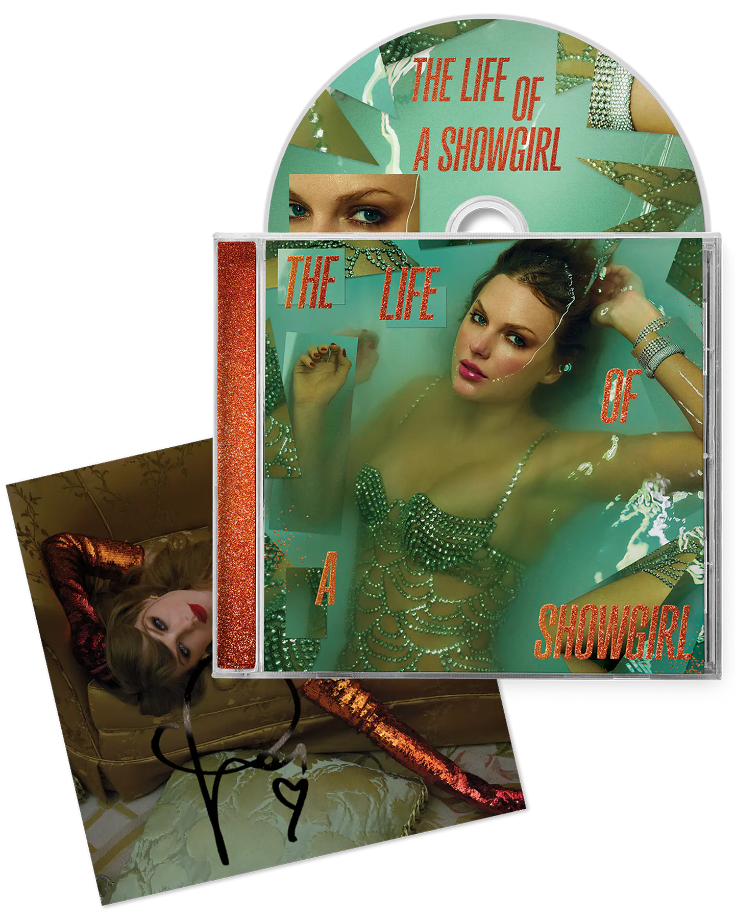 Taylor Swift - The Life Of A Showgirl - CD Firmado Foto 2 1