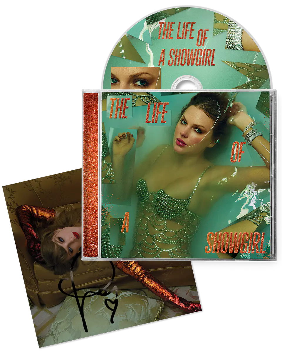 Taylor Swift - The Life Of A Showgirl - CD Firmado Foto 2 1