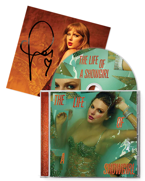 Taylor Swift - The Life Of A Showgirl - CD Firmado Foto 3