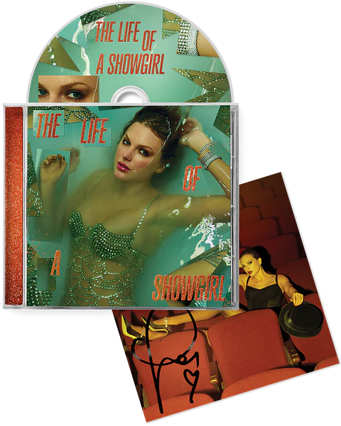 Taylor Swift - The Life Of A Showgirl - CD Firmado Foto 4
