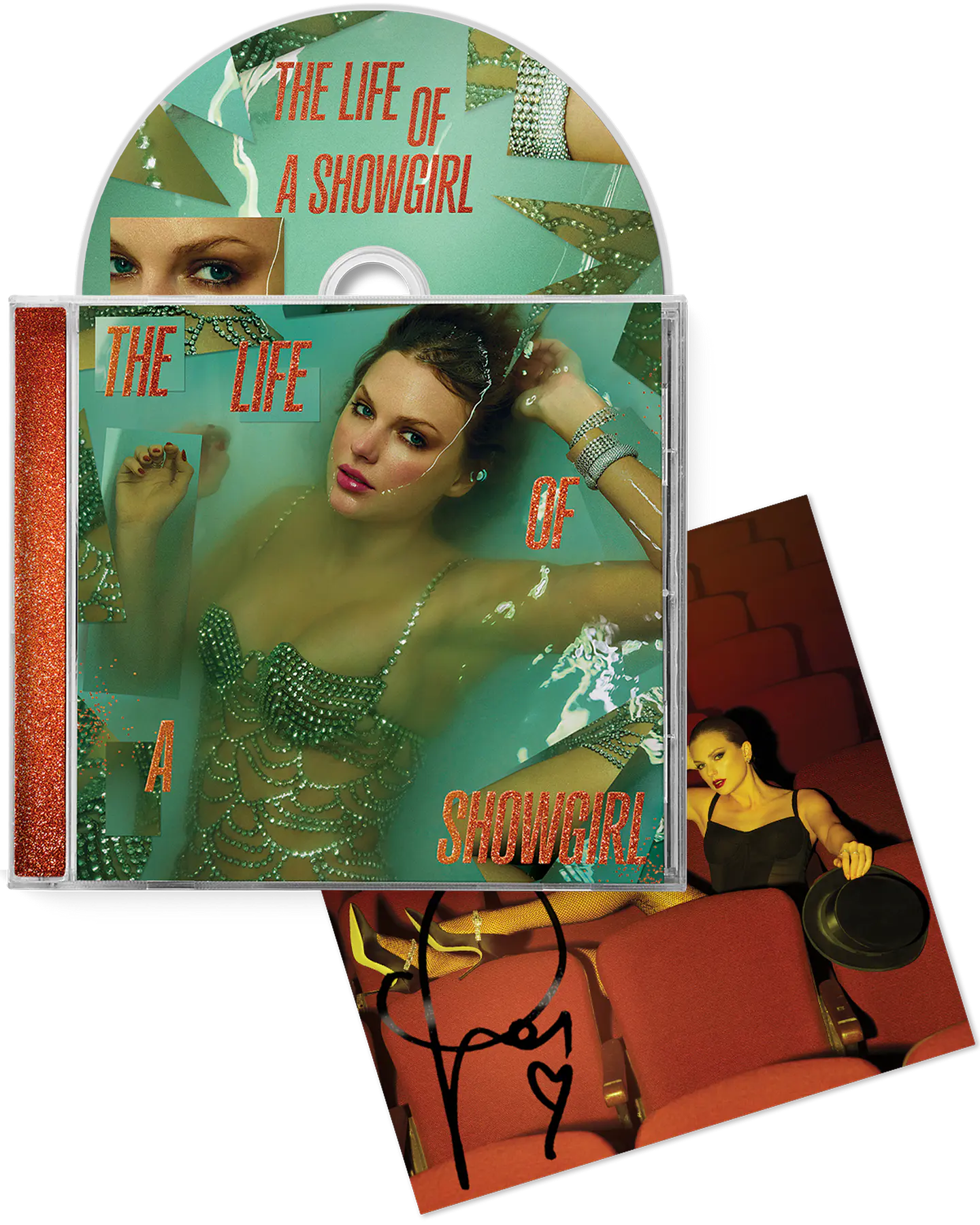 Taylor Swift - The Life Of A Showgirl - CD Firmado Foto 4 1