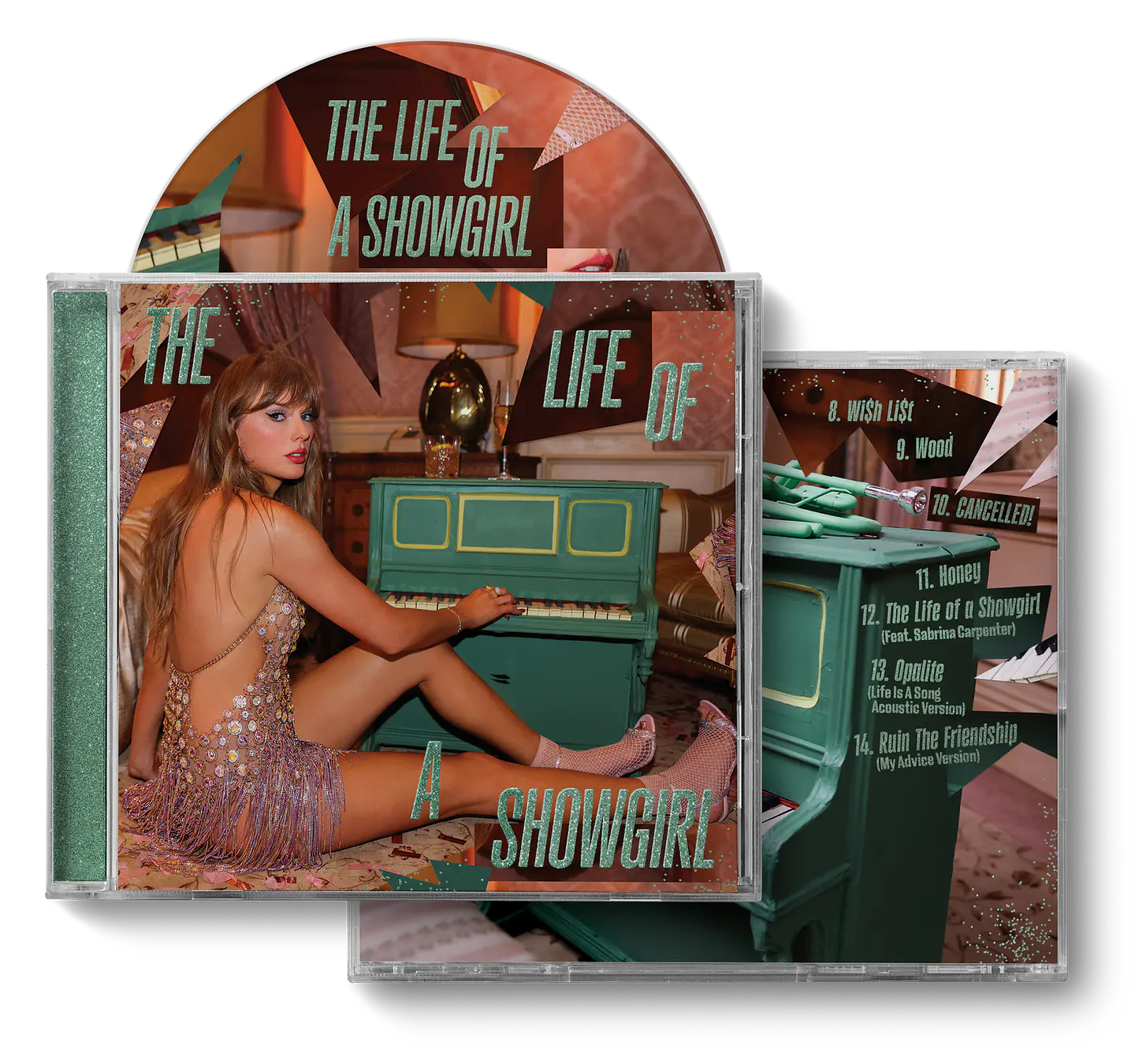 Taylor Swift - The Life Of A Showgirl - CD Limitados + Acoustic Bonus Tracks  8