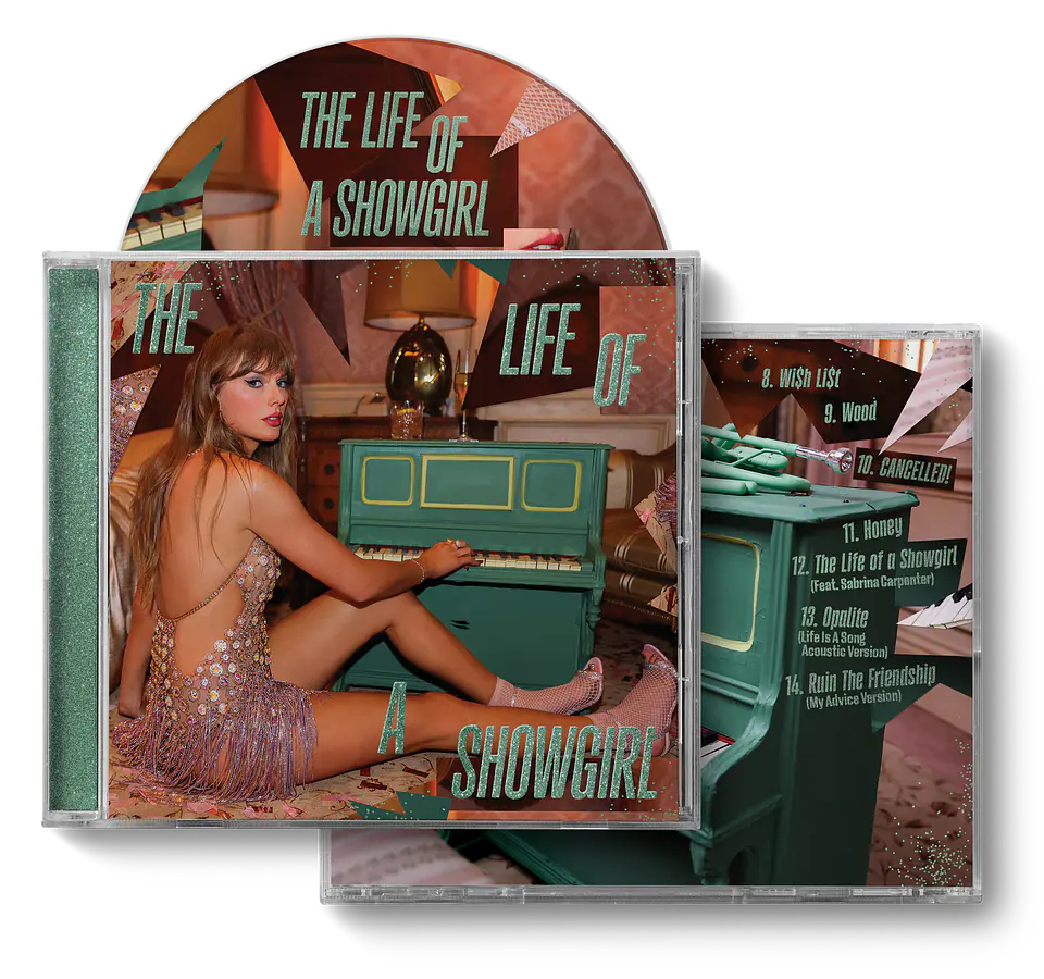 Taylor Swift - The Life Of A Showgirl - CD Limitados + Acoustic Bonus Tracks  8