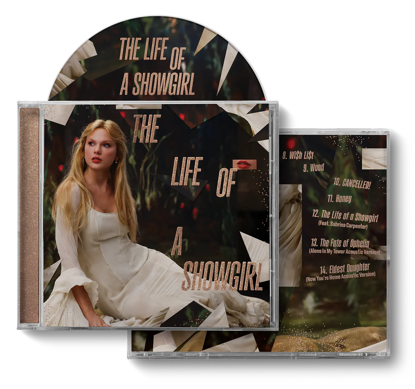 Taylor Swift - The Life Of A Showgirl - CD Limitados + Acoustic Bonus Tracks  2