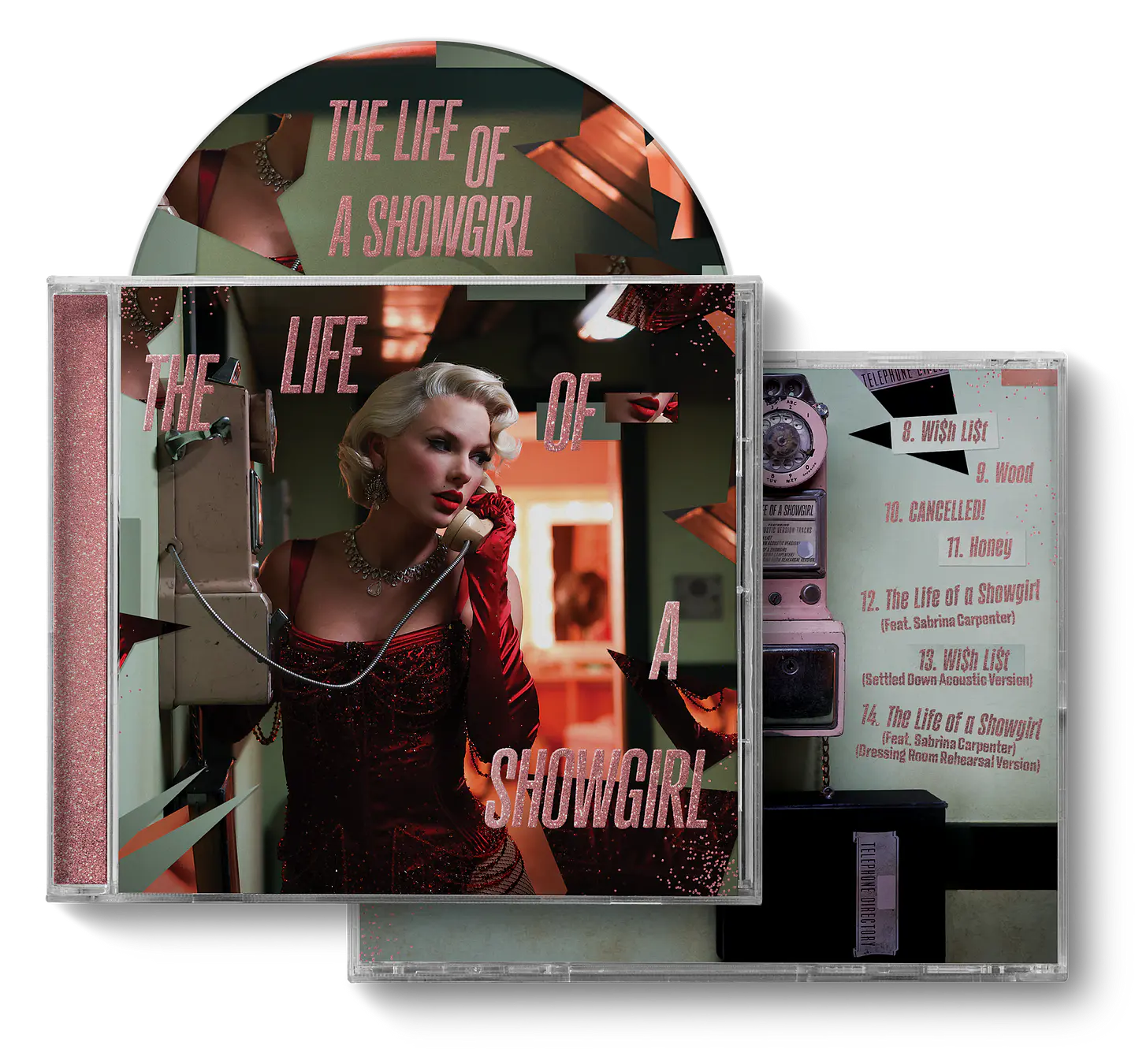 Taylor Swift - The Life Of A Showgirl - CD Limitados + Acoustic Bonus Tracks  3