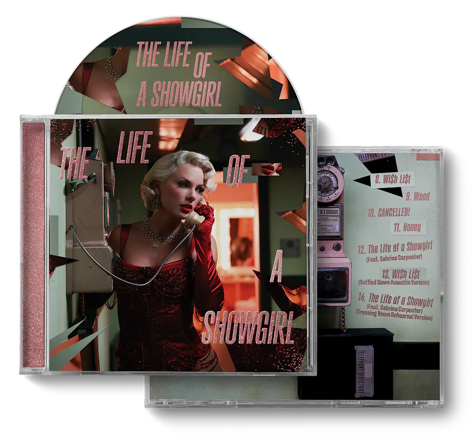 Taylor Swift - The Life Of A Showgirl - CD Limitados + Acoustic Bonus Tracks  3