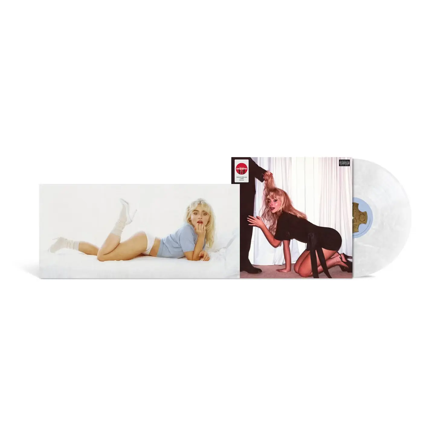 Sabrina Carpenter - Man's Best Friend - Vinilo Target Iridescent White Edition Limitada 2