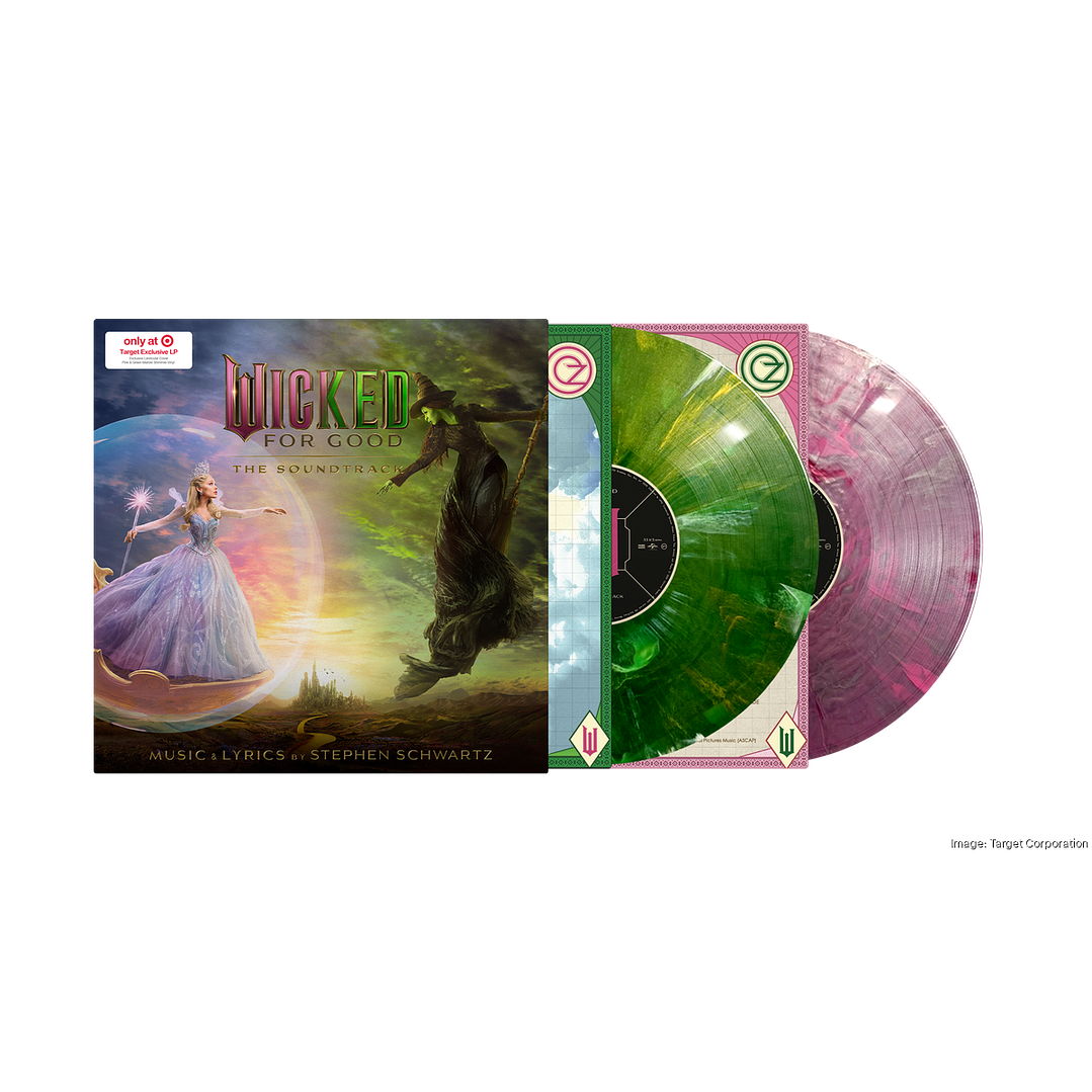 Wicked: For Good - The Soundtrack - Vinilo Lenticular Edición Limitada (2LP) 1