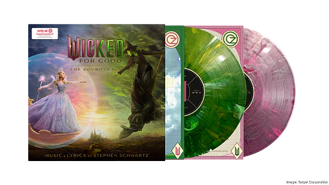 Wicked: For Good - The Soundtrack - Vinilo Lenticular Edición Limitada (2LP)