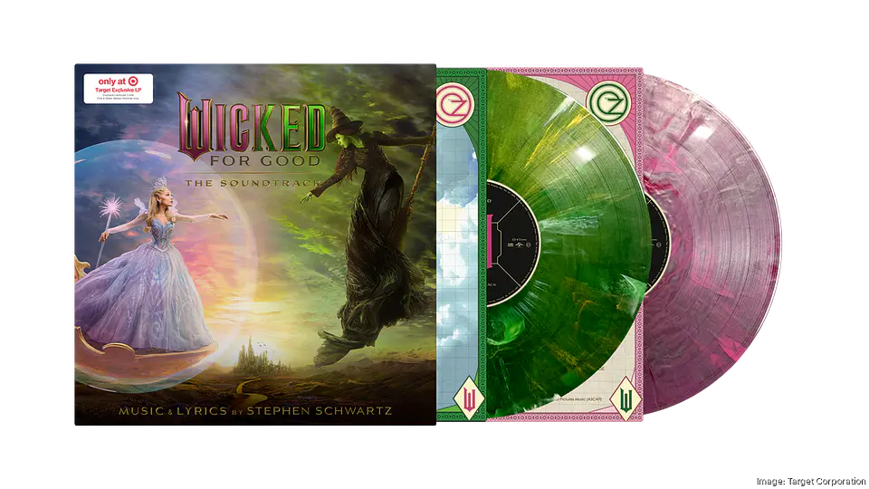 Wicked: For Good - The Soundtrack - Vinilo Lenticular Edición Limitada (2LP) 1