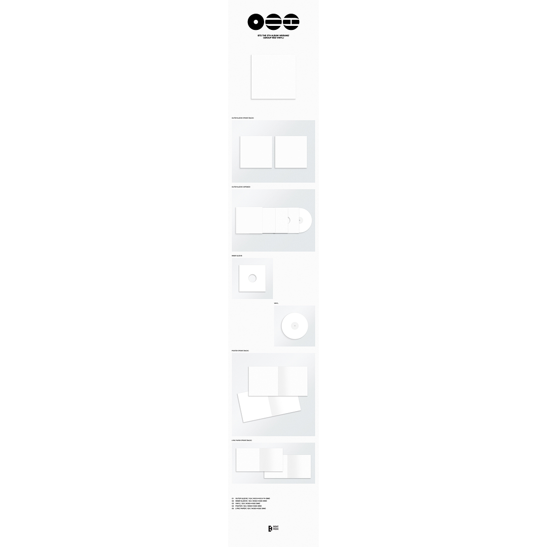 (PREVENTA) BTS - The 5th Album 'ARIRANG' - Vinilo Target Edición Limitada 2