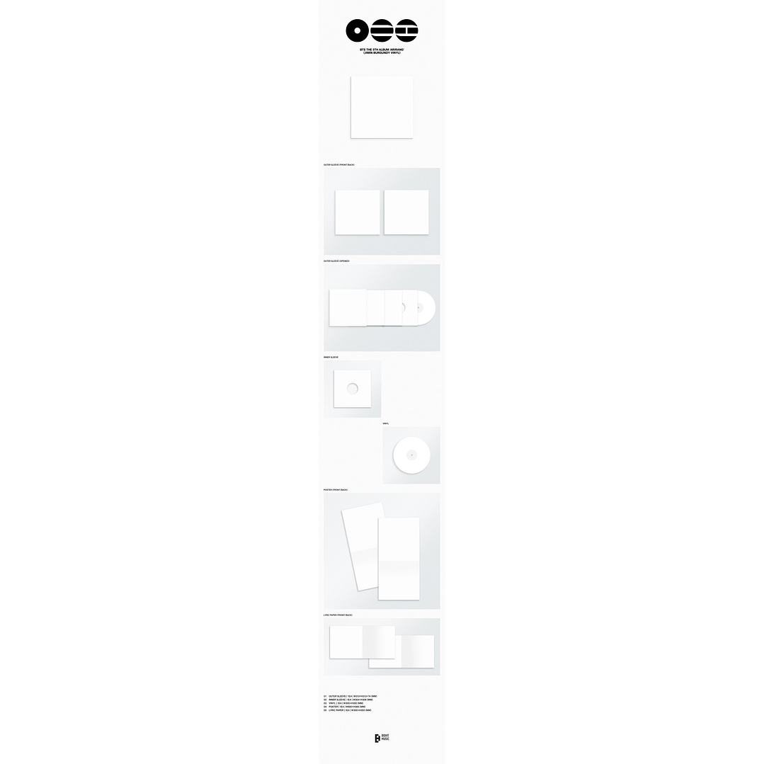 (PREVENTA) BTS - The 5th Album 'ARIRANG' - Vinilo Target Edición Limitada 4