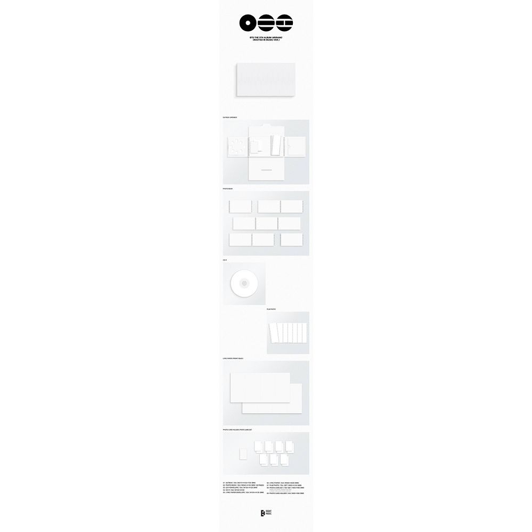 (PREVENTA) BTS - The 5th Album 'ARIRANG' - CD Target Rooted in Edición Limitada 4