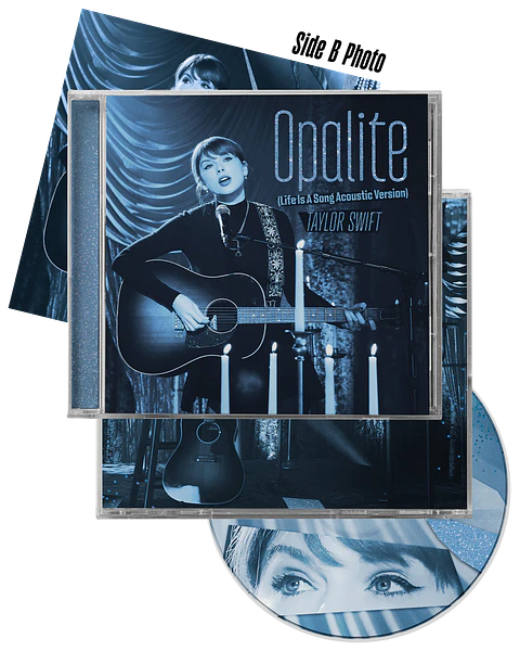 Taylor Swift - Opalite - CD Single (Life Is A Song Acoustic Version) With Double-Sided Cover 