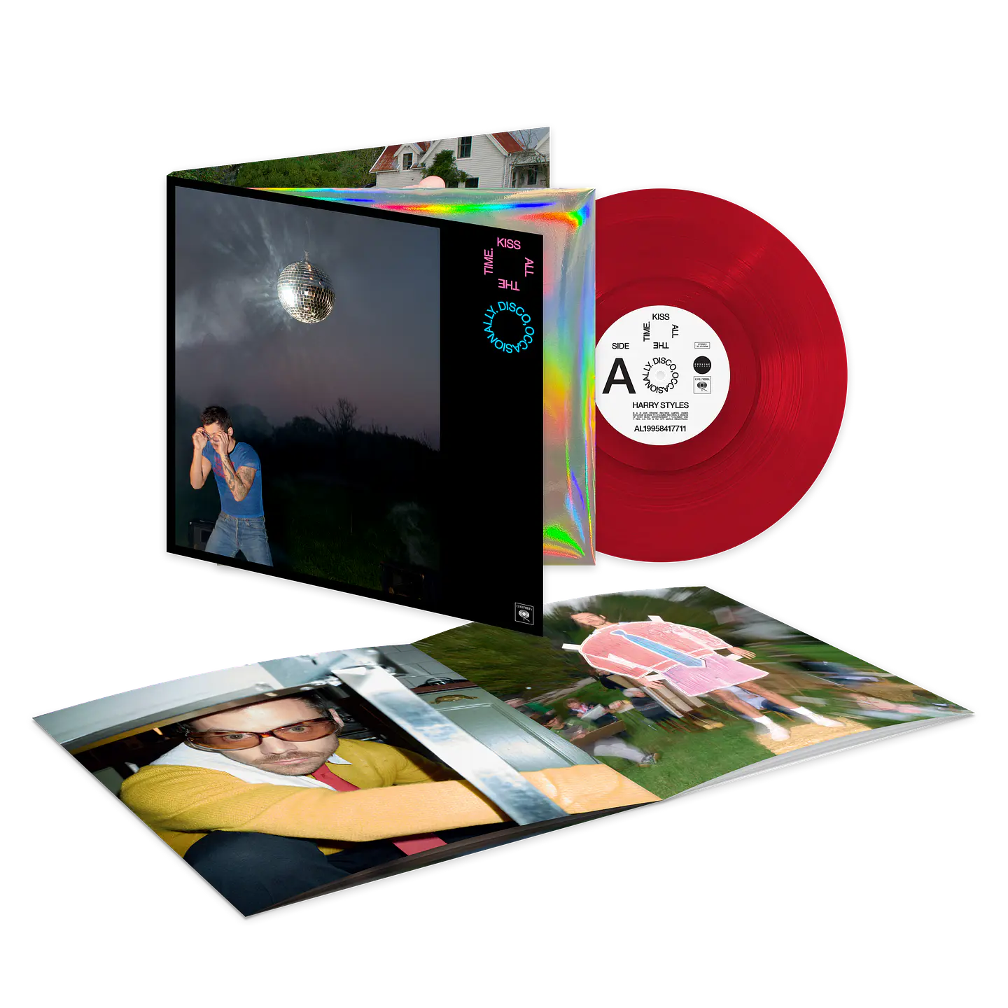 Harry Styles - Kiss All The Time. Disco, Occasionally - Vinilo Rojo Tomato 2