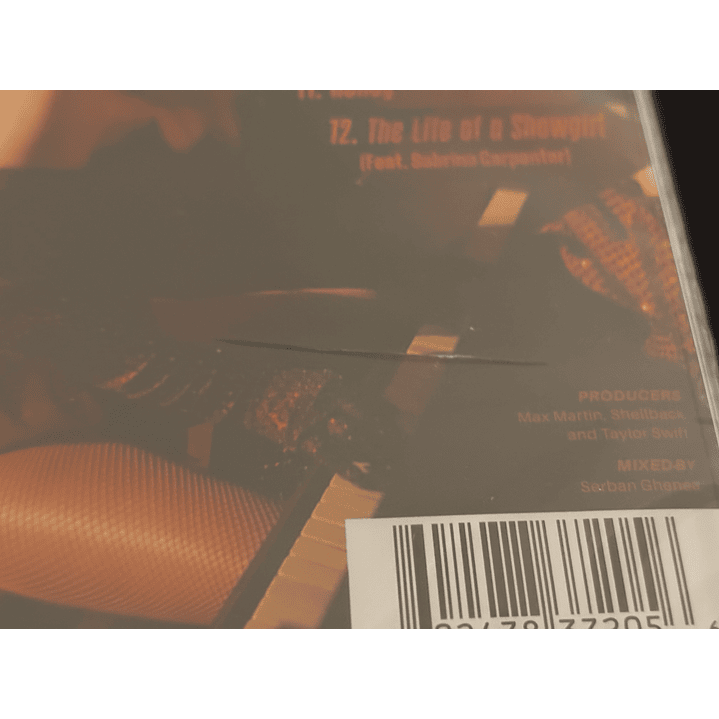 Taylor Swift - The Life of a Showgirl - It’s Frightening CD Edición Target (con Poster) (con detalle) 2