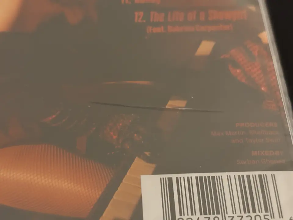 Taylor Swift - The Life of a Showgirl - It’s Frightening CD Edición Target (con Poster) (con detalle) 2