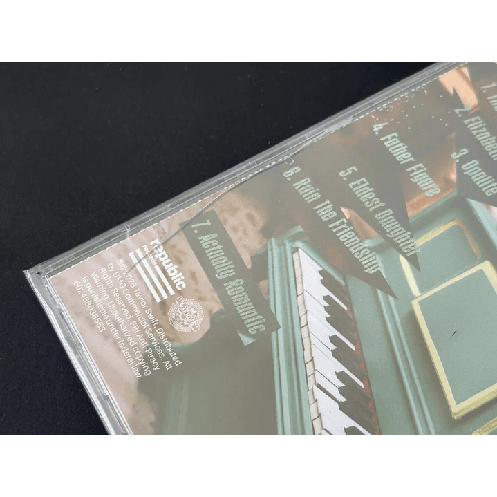 Taylor Swift - The Life Of A Showgirl - CD Limitados + Acoustic Bonus Tracks  10