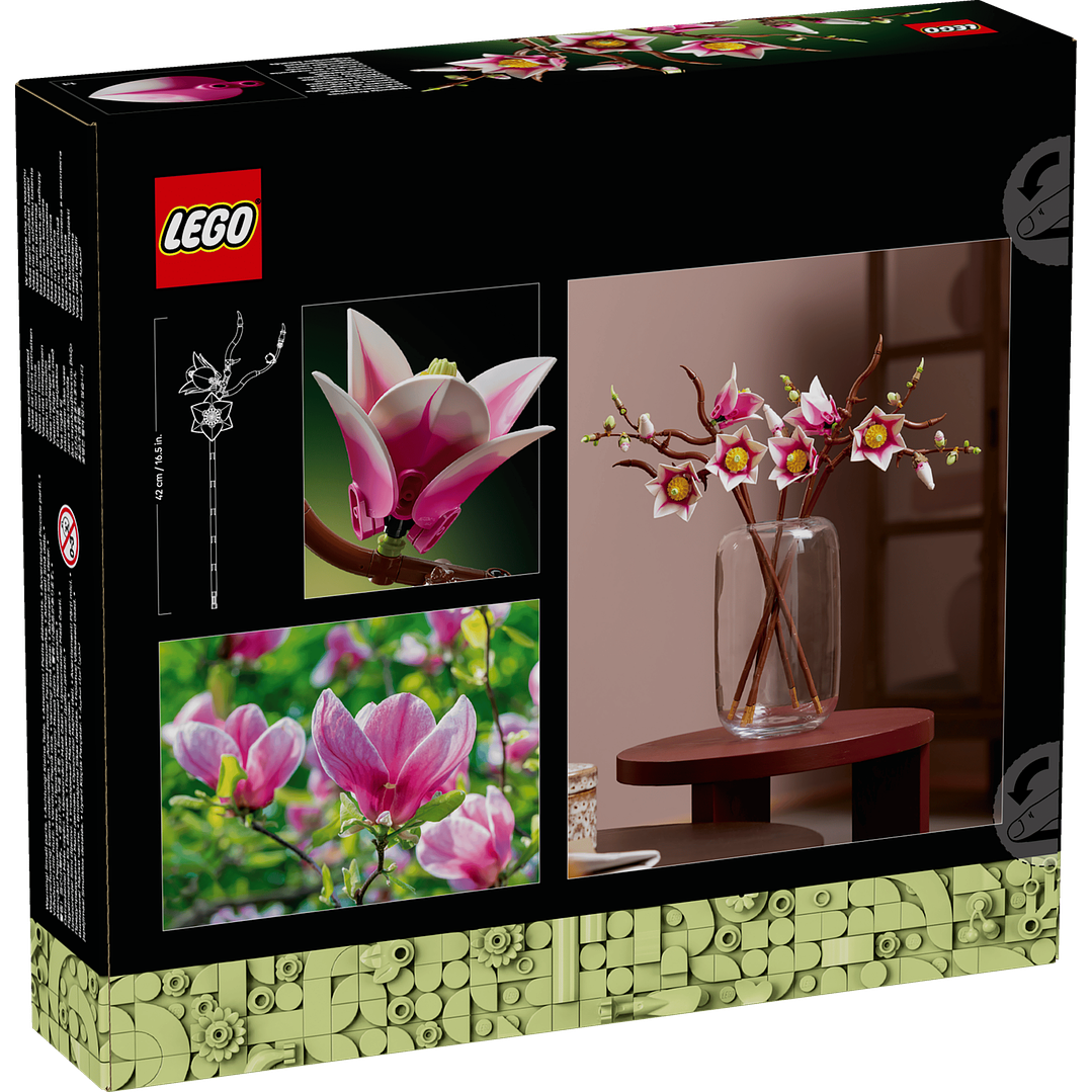 (PREVENTA) LEGO: Botanicals - Ramas de Magnolia 17