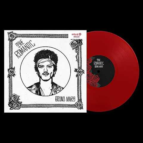 Bruno Mars - Romantic - Vinilo Opaque Red 