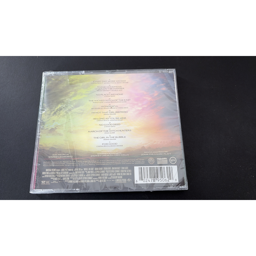 Wicked: For Good - The Soundtrack - CD Target (con detalle) 3
