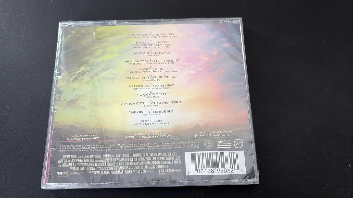Wicked: For Good - The Soundtrack - CD Target (con detalle) 3