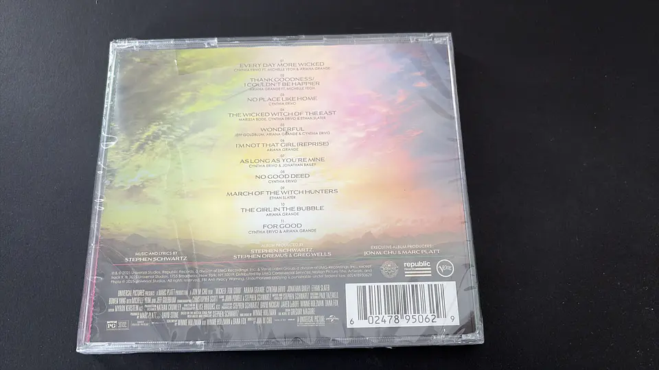 Wicked: For Good - The Soundtrack - CD Target (con detalle) 3