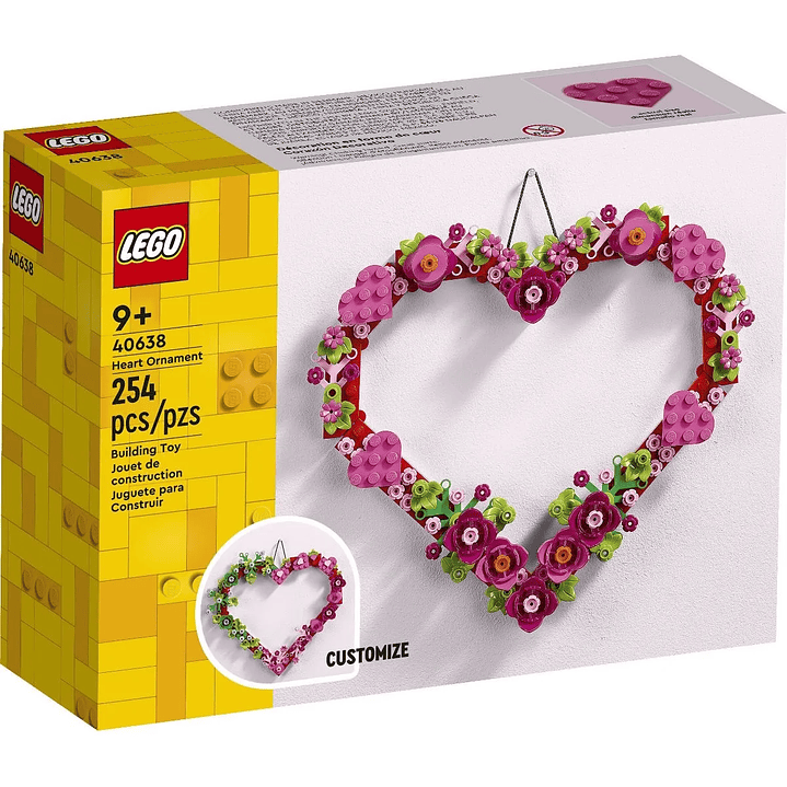 Lego - Corazón Decorativo (40638) 1