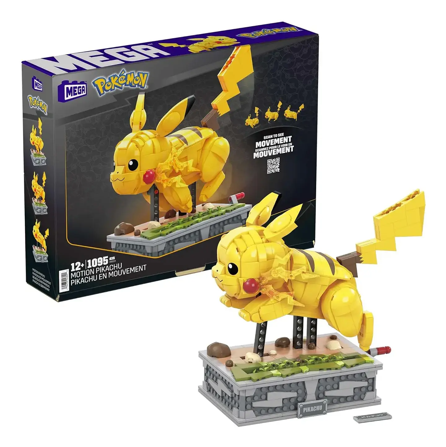 MEGA Pokémon - Motion Pikachu 1