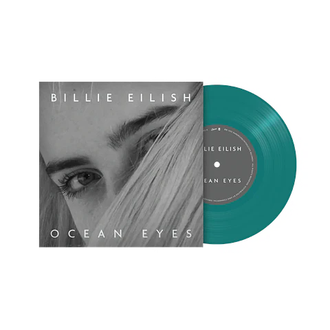 Billie Eilish - Ocean Eyes - Vinilo Single 7" Turquesa Transparente Ed. Limitada