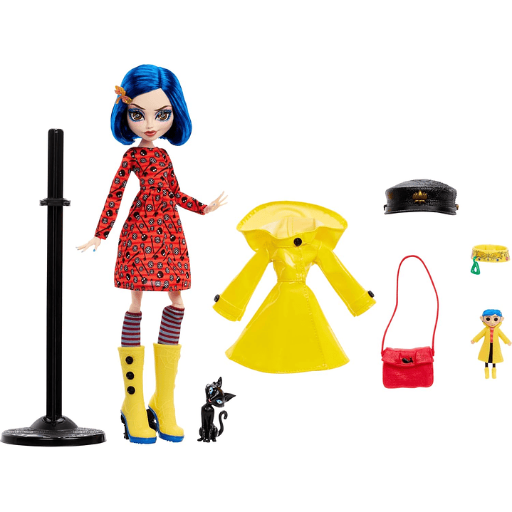 (PREVENTA) Muñeca Monster High Skullector - Coraline Edición Limitada 2