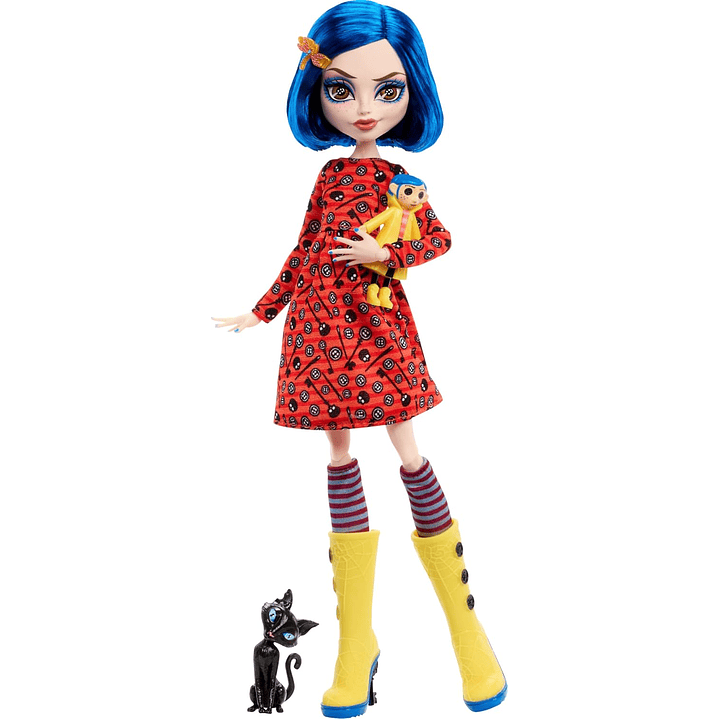 (PREVENTA) Muñeca Monster High Skullector - Coraline Edición Limitada 4