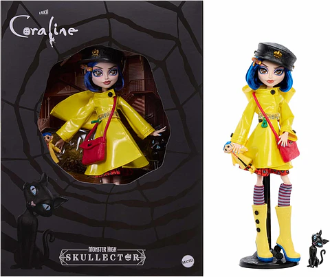 Muñeca Monster High Skullector - Coraline Edición Limitada