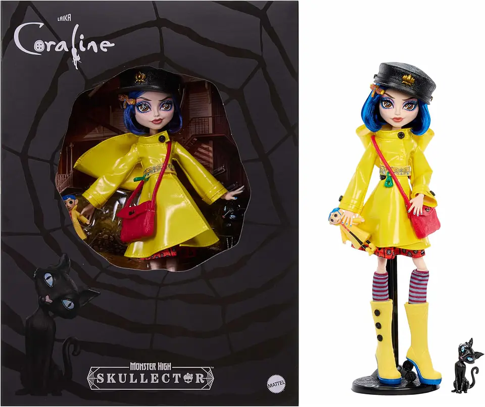 Muñeca Monster High Skullector - Coraline Edición Limitada 1