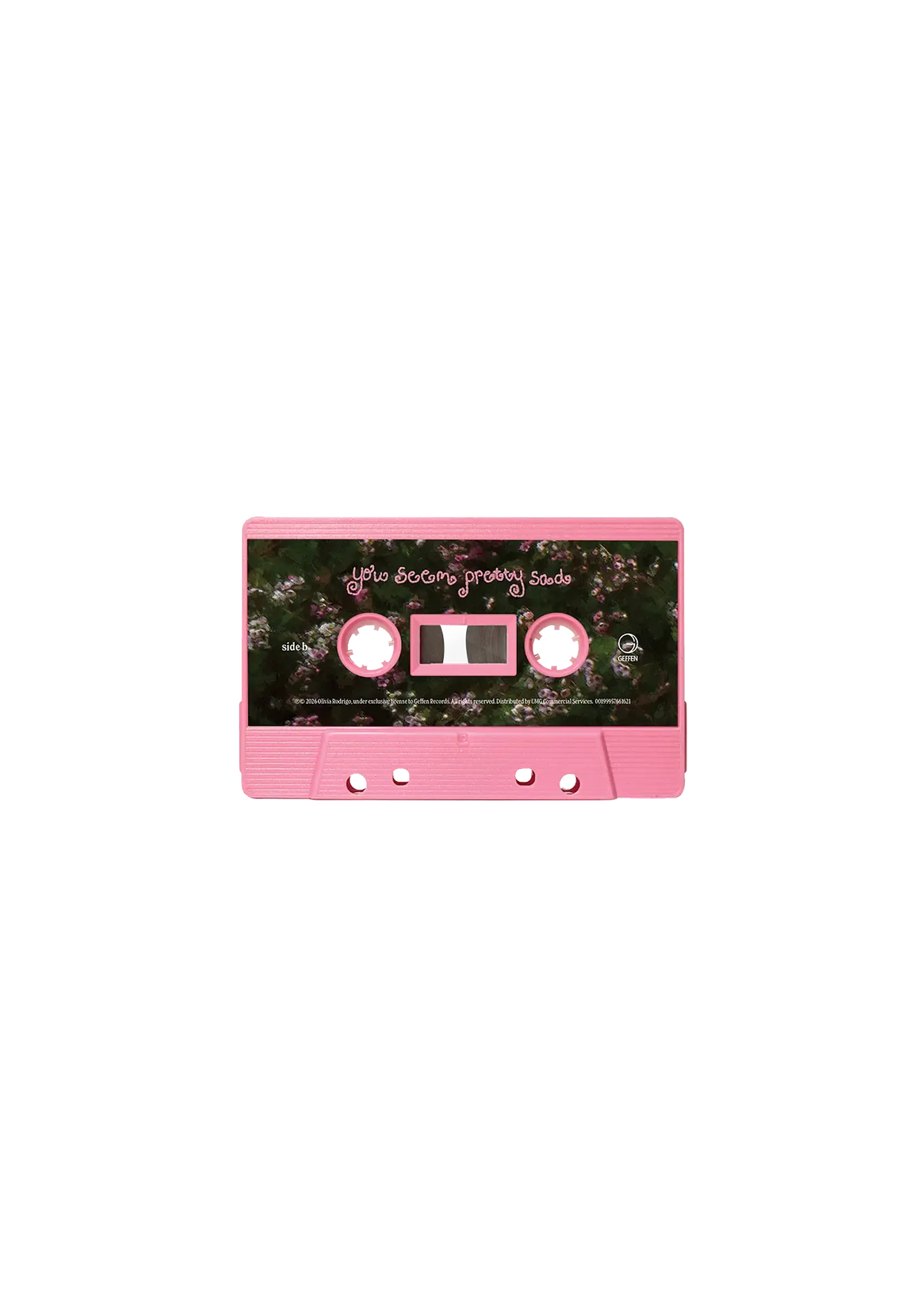 (PREVENTA) Olivia Rodrigo - You Seem Pretty Sad for a Girl so in Love - Cassette Baby Pink 3