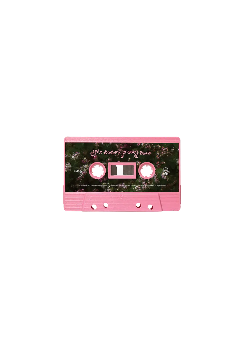 (PREVENTA) Olivia Rodrigo - You Seem Pretty Sad for a Girl so in Love - Cassette Baby Pink 3
