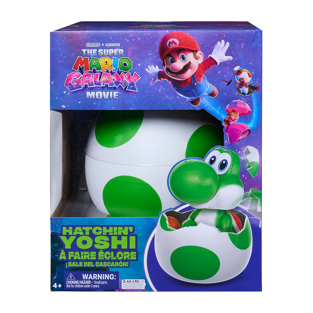 (PREVENTA) Hatchin' Yoshi Mario Galaxy La Película 4
