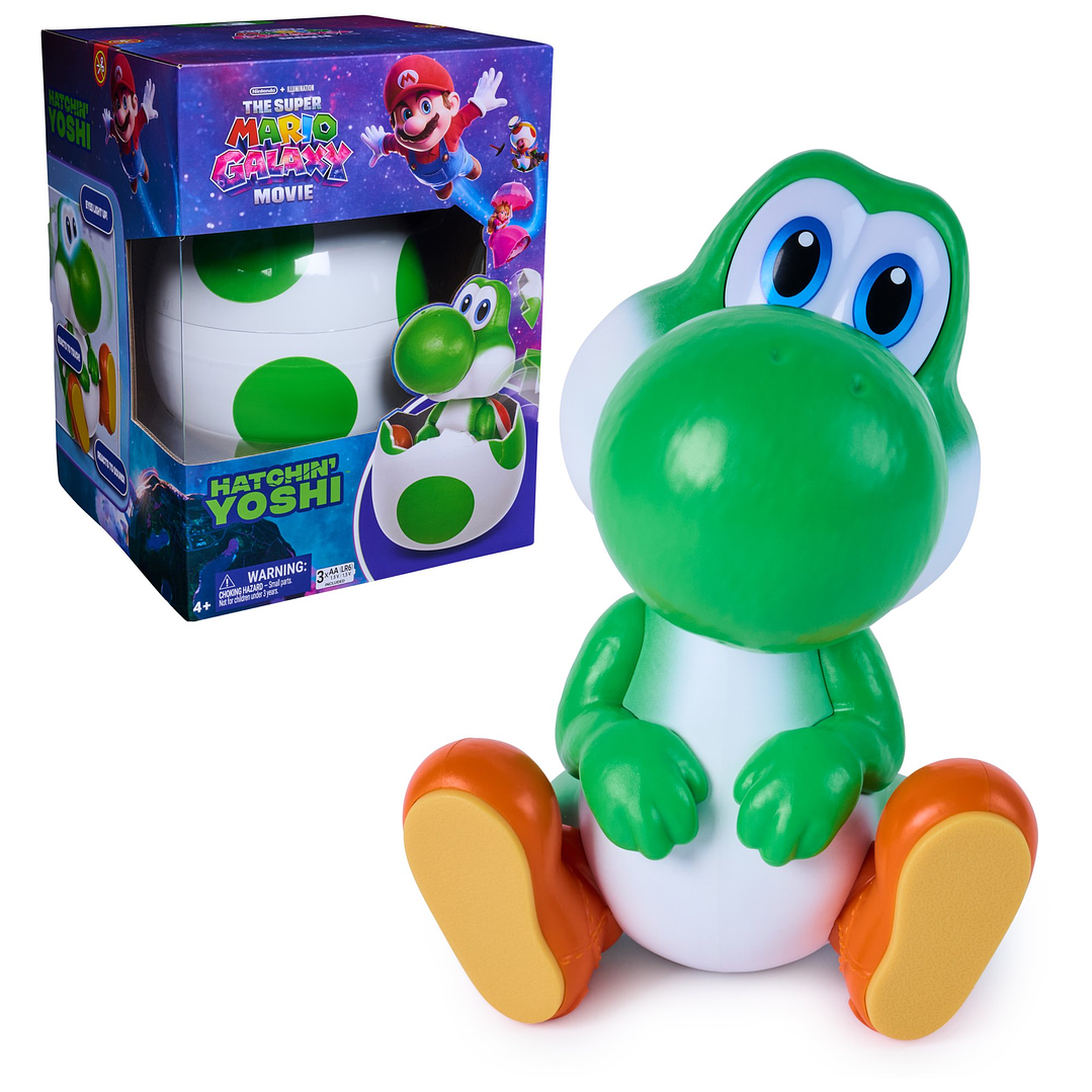 (PREVENTA) Hatchin' Yoshi Mario Galaxy La Película 1