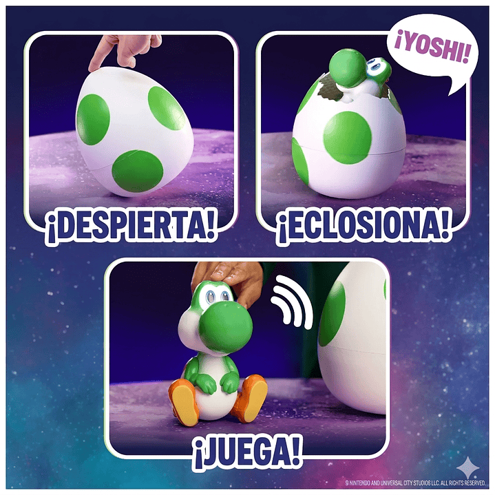(PREVENTA) Hatchin' Yoshi Mario Galaxy La Película 2