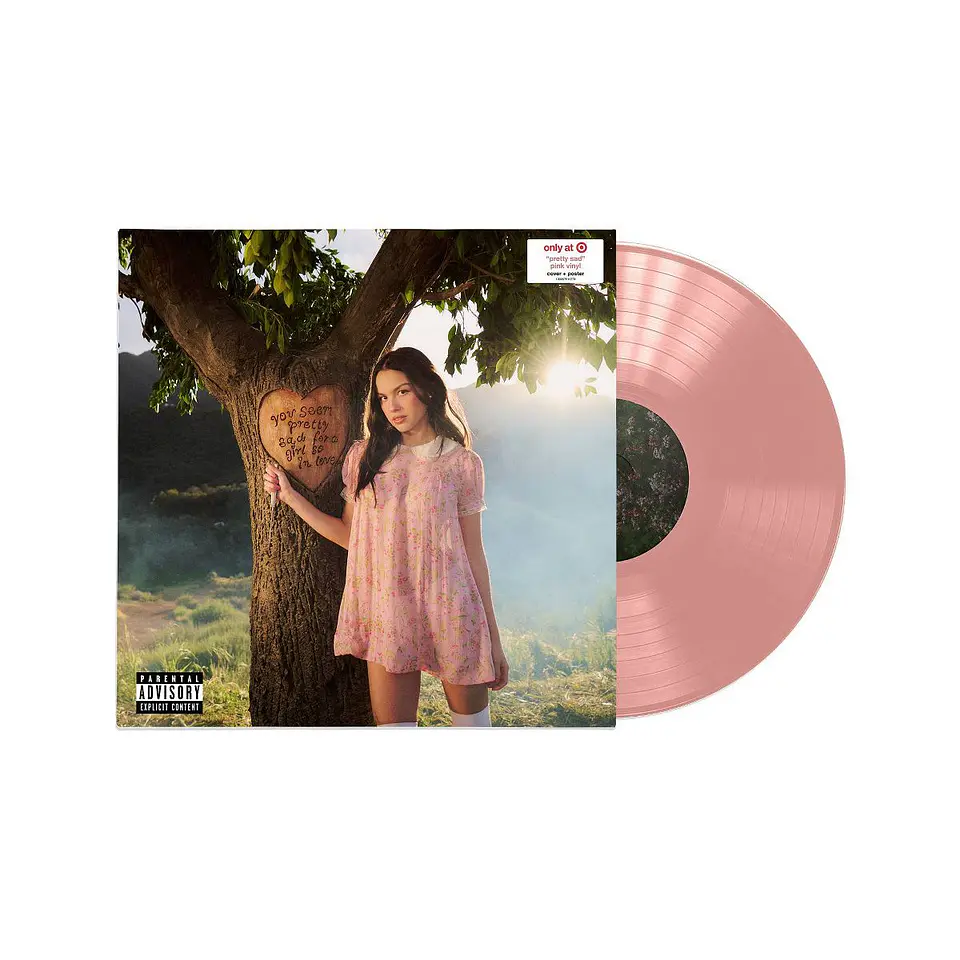 (PREVENTA) Olivia Rodrigo - You Seem Pretty Sad for a Girl so in Love - Vinilo 'pretty sad' Pink 1
